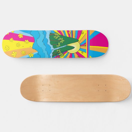 Insel Sun Skateboard (Horizontal)