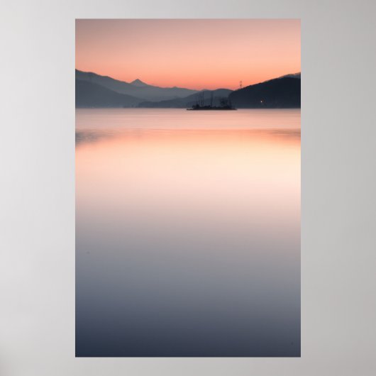 Insel Sunrise Poster (Vorne)