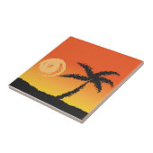 Insel Sunset Fliese (Seite)