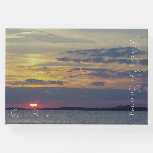 Insel Sunset Gästebuch (Vorderseite)