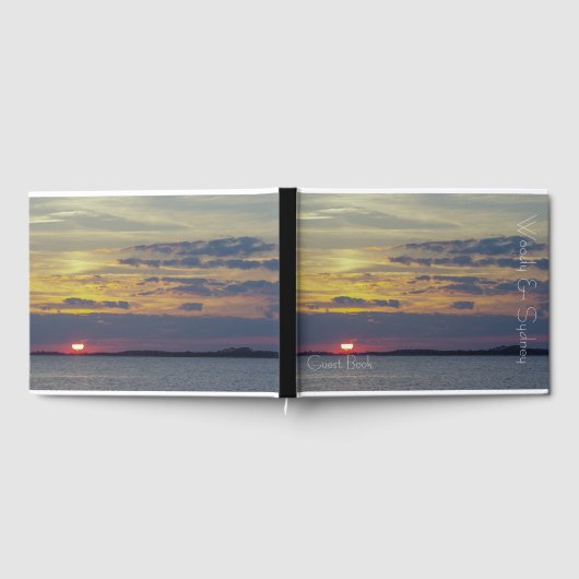 Insel Sunset Gästebuch (Voll)