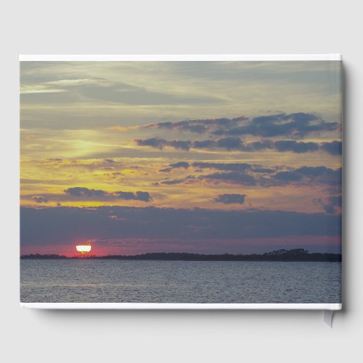 Insel Sunset Gästebuch (Rückseite)