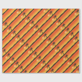 Insel Sunset Geschenkpapier (Flach)