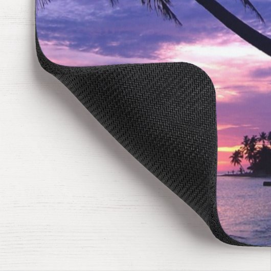 Insel Sunset Mousepad (Ecke)