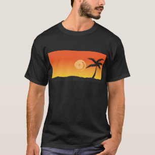 Insel Sunset T-Shirt