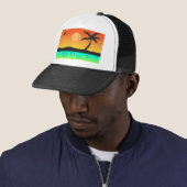 Insel Sunset Truckerkappe (Beispiel)