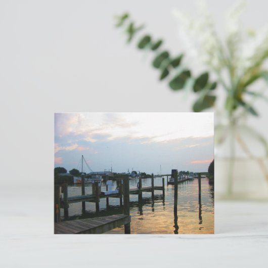 Insel Tilghman, MD Postkarte (Stehend Vorderseite)