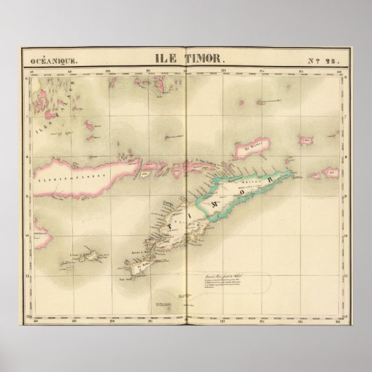 Insel Timor Ozeanien 28 Poster (Vorne)