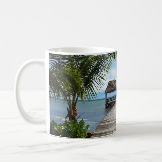 Insel-Träume Kaffeetasse (Links)