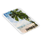 Insel Tropical Jamaica Magnet (Rechte Seite)