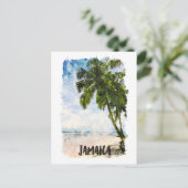 Insel Tropical Jamaica Postkarte (Stehend Vorderseite)