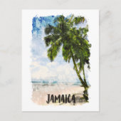 Insel Tropical Jamaica Postkarte (Vorderseite)