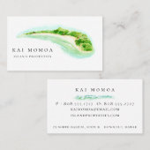 Insel-Ufer Visitenkarte (Vorne/Hinten)