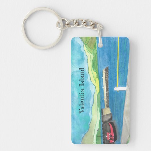 Insel Valentia Schlüsselanhänger (Vorderseite)