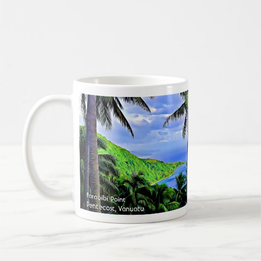 Insel Vanuatu Kaffeetasse (Links)