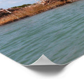 Insel Vegetation 1 Poster (Ecke)