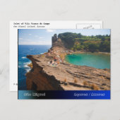 Insel Vila Franca do Campo Postkarte (Vorne/Hinten)