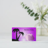 Insel Visitenkarte (Stehend Vorderseite)