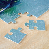 Insel Visovac Kloster in Krka NP - Kroatien Puzzle (Seite)