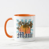 Insel von Andenken Mauis Hawaii Tasse (Links)