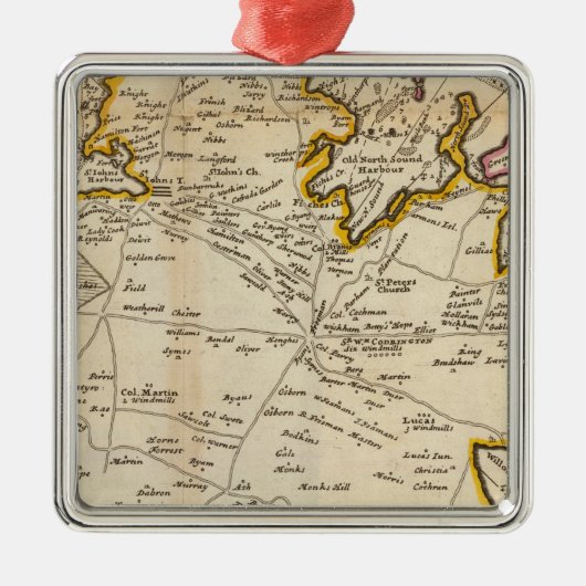 Insel von Antego Ornament Aus Metall (Vorne)