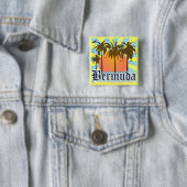 Insel von Bermuda-Andenken Button (Beispiel)