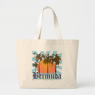 Insel von Bermuda-Andenken Jumbo Stoffbeutel