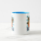 Insel von Bermuda-Andenken Zweifarbige Tasse (Mittel)