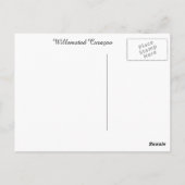 Insel von Curaçao entwarf durch Admiro Postkarte (Rückseite)