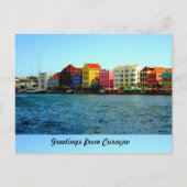 Insel von Curaçao entwarf durch Admiro Postkarte (Vorderseite)