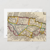 Insel von Jamaika Postkarte (Vorne/Hinten)