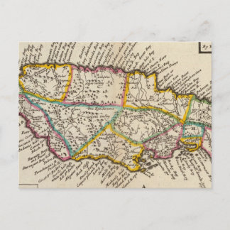 Insel von Jamaika Postkarte