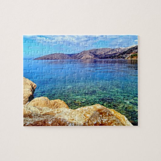 Insel von Krk in Kroatien Puzzle (Horizontal)
