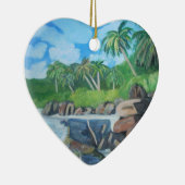 Insel von Seychellen-Verzierung Keramik Ornament (Rechts)