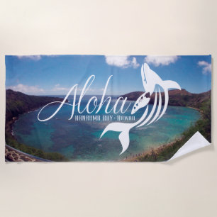 Insel-Wal Hanauma Bucht-Hawaiis Oahu Strandtuch
