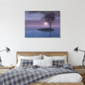 Insel Wanderers Canvas Print Leinwanddruck (Insitu (Schlafzimmer))