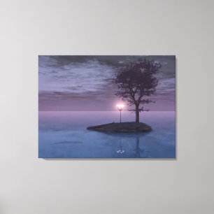 Insel Wanderers Canvas Print Leinwanddruck