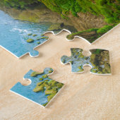 Insel Wasserfall Puzzle (Seite)