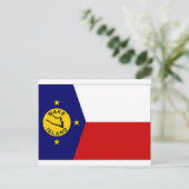 Insel weck Lokale, nicht amtliche Flagge Postkarte (Stehend Vorderseite)