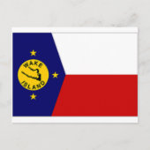 Insel weck Lokale, nicht amtliche Flagge Postkarte (Vorderseite)