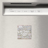Insel Wight, eingraviert von Jodocus Hondius Magnet (In Situ (Geschirrspüler))