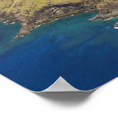 Insel Yanuya, Mamanuca-Inseln, Fidschi Poster (Ecke)