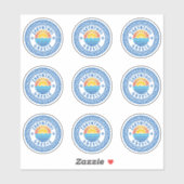 Insel Zakynthos, Griechenland Aufkleber (Blatt)