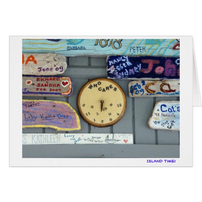 Insel-Zeit (Vorderseite (Horizontal))