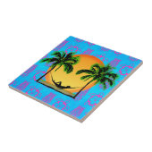 Insel-Zeit Fliese (Seite)