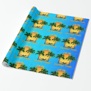 Insel-Zeit Geschenkpapier