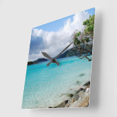 Insel-Zeit, große Wanduhr (Winkel)