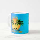 Insel-Zeit Kaffeetasse (Vorderseite Links)