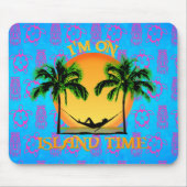 Insel-Zeit Mousepad (Vorne)