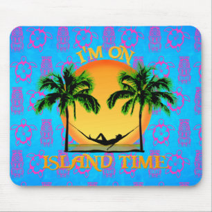 Insel-Zeit Mousepad